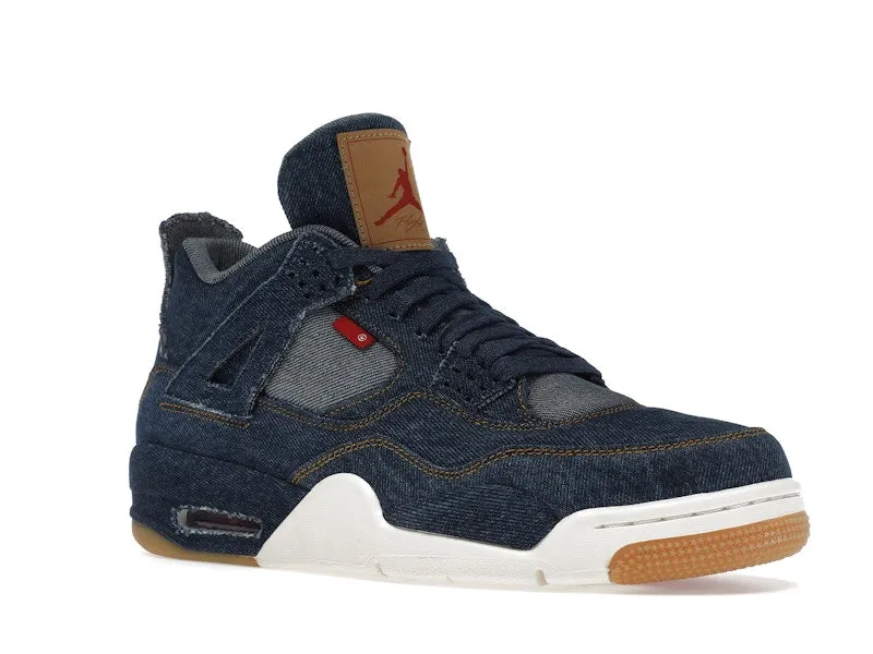 Jordan 4 Retro Levi's Denim (Blank Tag)