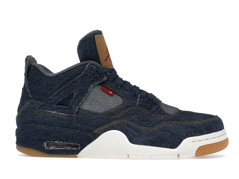 Jordan 4 Retro Levi's Denim (Blank Tag)
