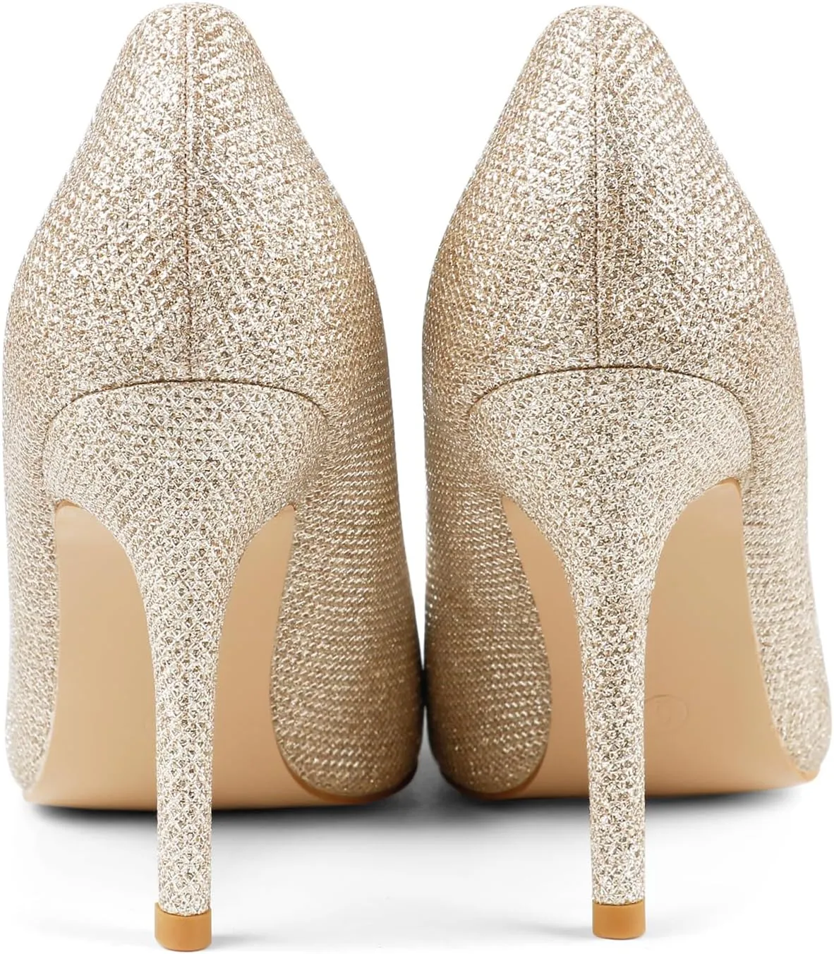 JOY IN LOVE Women's Pumps Shoes 3.5" High Heels Pointy Toe Stiletto Pumps