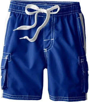 Kanu Surf Boys' Barracuda Quick Dry UPF 50  Beach Swim Trunk