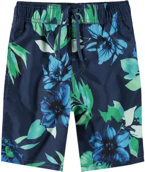 Kanu Surf Boys' Yolo Quick Dry UPF 50  Beach Swim Trunk