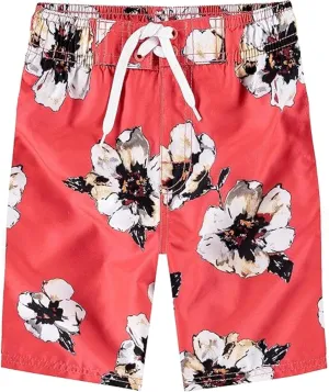 Kanu Surf Echo Boys Swim Trunks with UPF 50  Sun Protection-Quick Dry Boys Swimsuit