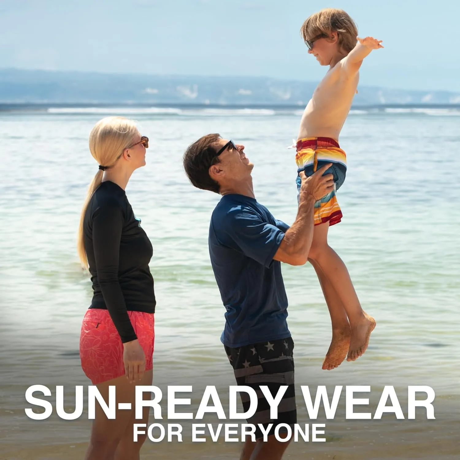 Kanu Surf Echo Boys Swim Trunks with UPF 50  Sun Protection-Quick Dry Boys Swimsuit