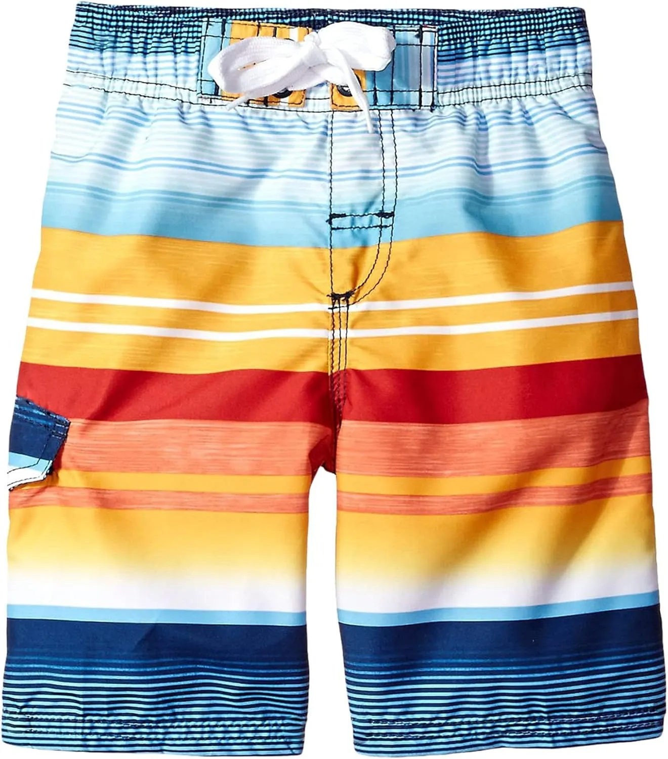 Kanu Surf Echo Boys Swim Trunks with UPF 50  Sun Protection-Quick Dry Boys Swimsuit