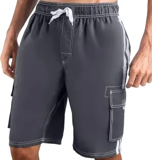 Kanu Surf Men's Barracuda Swim Trunks, 9" Inseam (Regular & Extended Sizes)