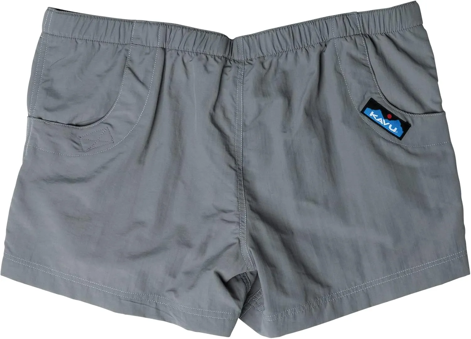 KAVU Elle Quick Dry Shorts with Mesh Pockets, Elastic Waistband, Belt