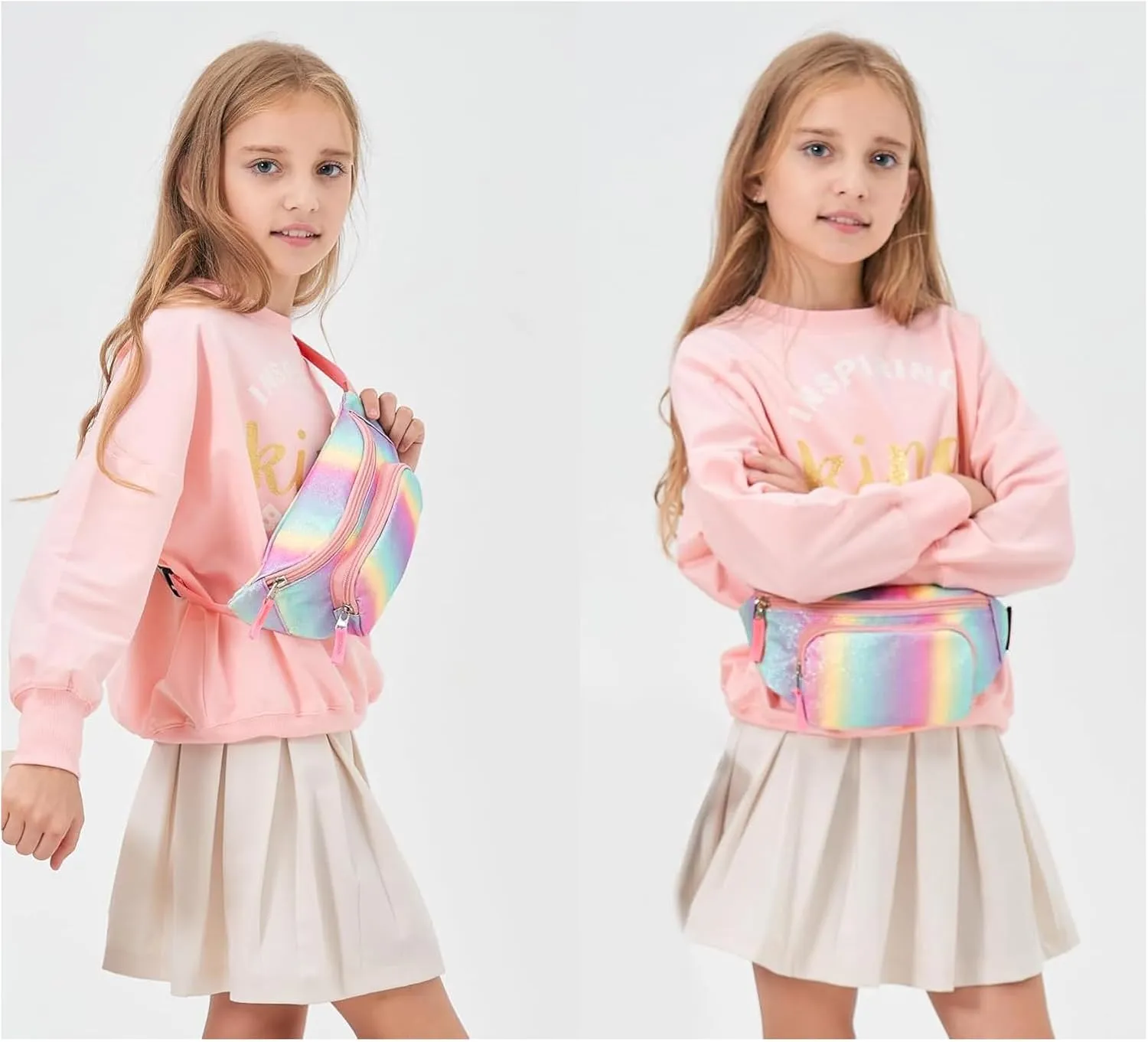 Kids Fanny Pack for Girls, Cute Waist Bag for Cute Girls Gifts