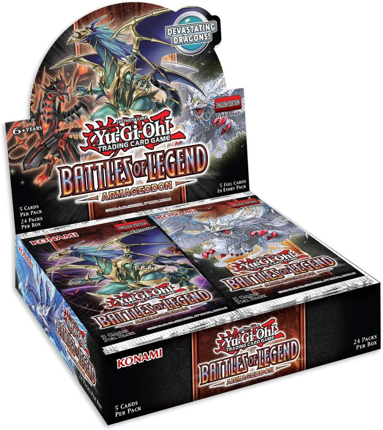 Konami Yu-Gi-Oh! Battles of Legend: Armageddon Booster Box