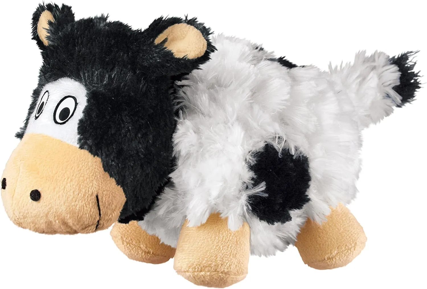 KONG Barnyard Cruncheez Cow Toy, Large