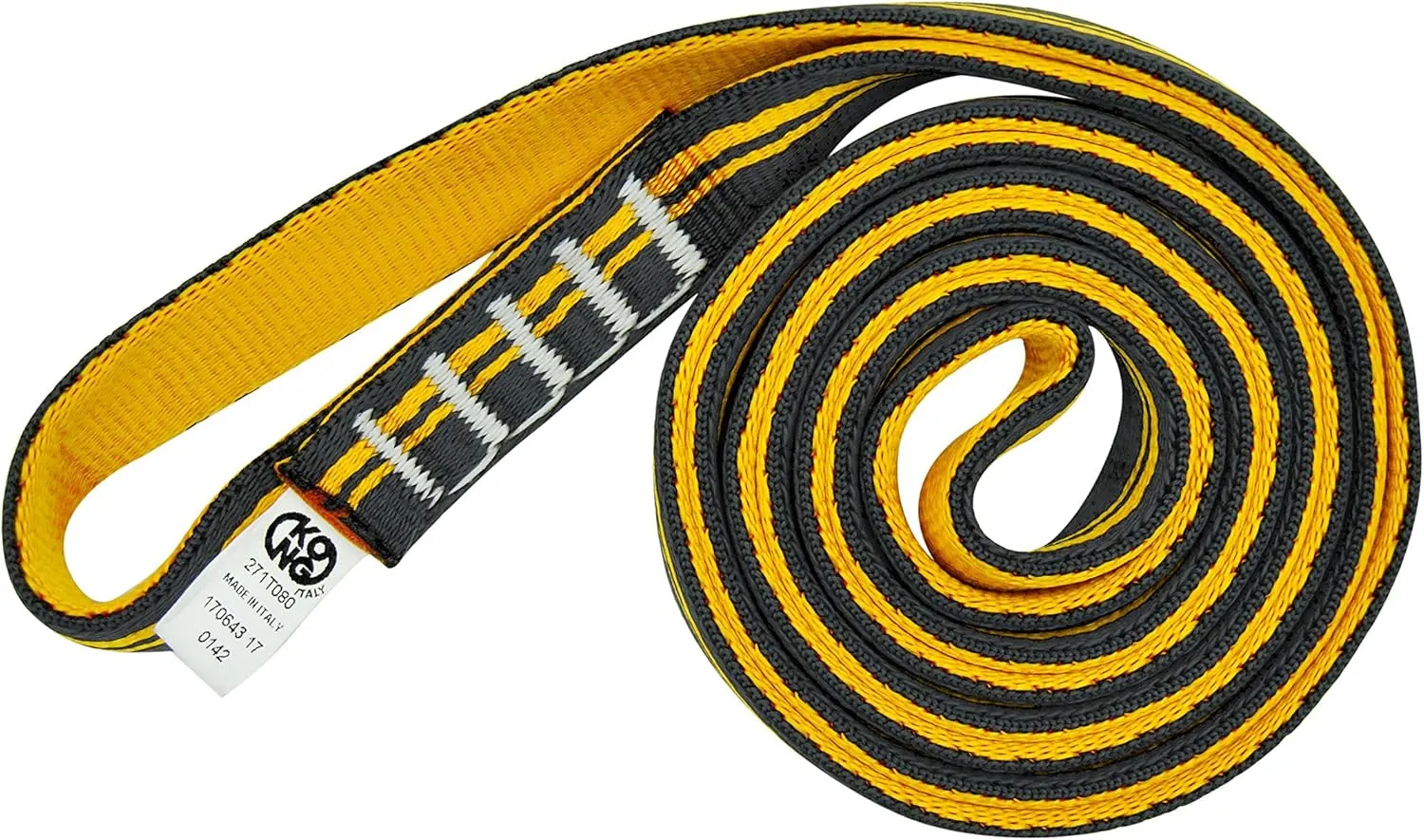 Kong Tubular Sling Hoop, Orange/Black, 180 cm