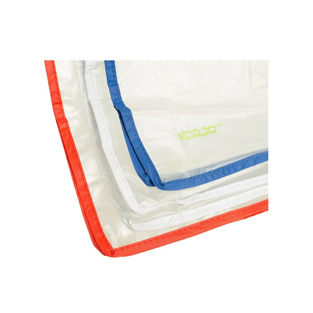Korjo Zippered Plastic Bags