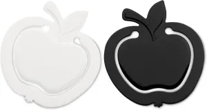 Koziol Apple Mini Bookmark, M, Black/White, 2 Piece