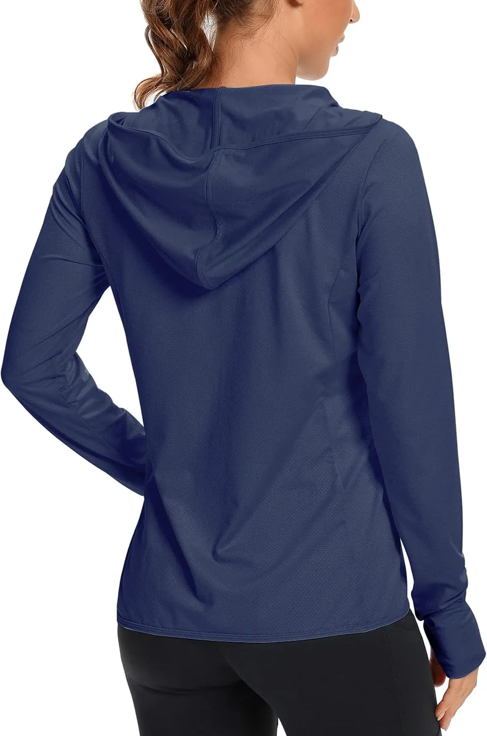 KPSUN Women's UPF 50  UV Sun Protection Clothing Zip Up Hoodie SPF Long Sleeve Sun Shirt Fishing Hiking Outdoor Jacket