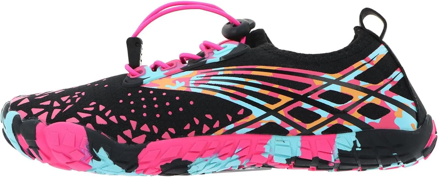 KUANG! Womens Mens Water Shoes Athletic Hiking Quick Dry Barefoot Aqua Swim Sport Shoes with Drainage