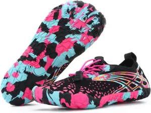 KUANG! Womens Mens Water Shoes Athletic Hiking Quick Dry Barefoot Aqua Swim Sport Shoes with Drainage