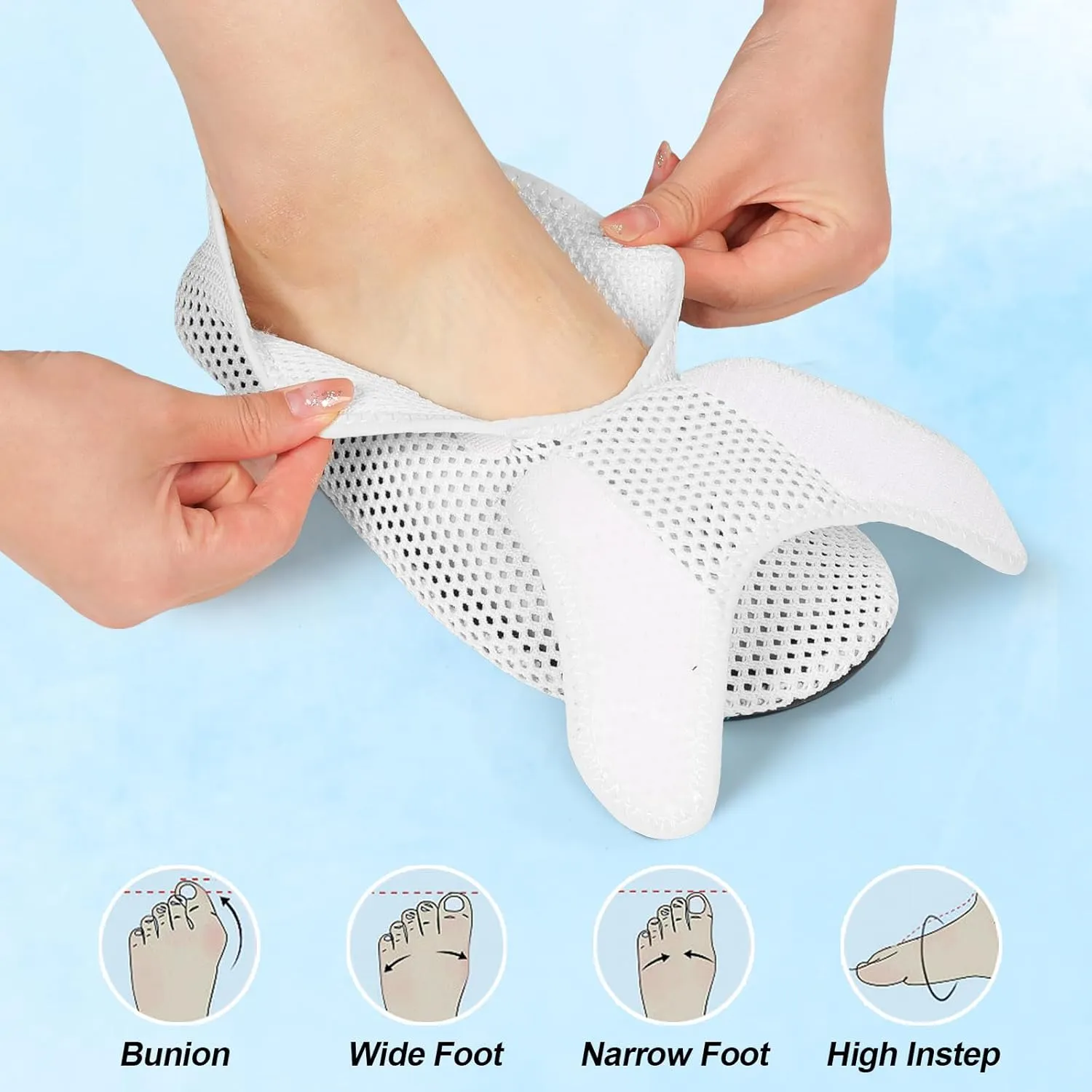 L-RUN Womens Mens Water Shoes Wide Toe Barefoot Swim Shoes for Beach Pool Sand Yoga Quick Dry Adluts Aqua Sock Non Slip