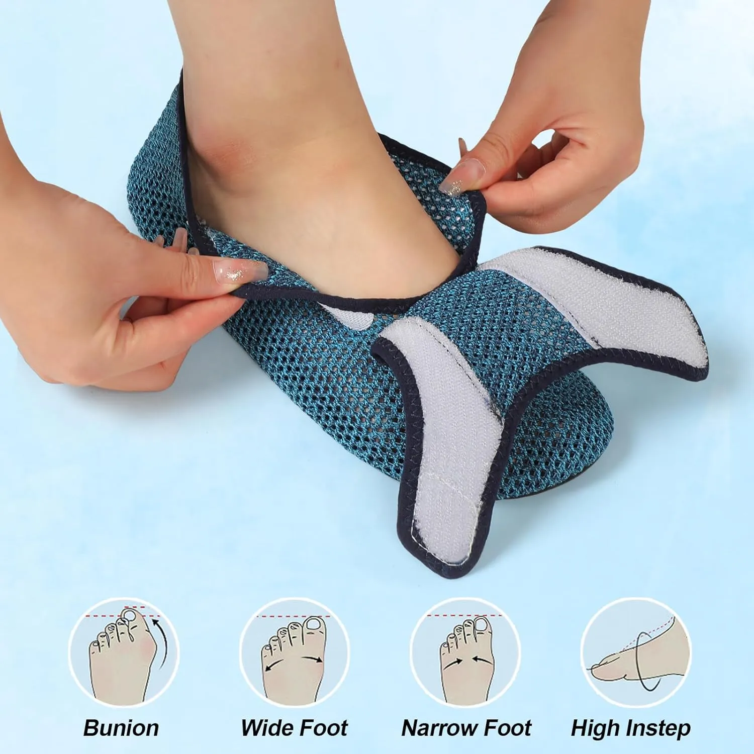 L-RUN Womens Mens Water Shoes Wide Toe Barefoot Swim Shoes for Beach Pool Sand Yoga Quick Dry Adluts Aqua Sock Non Slip