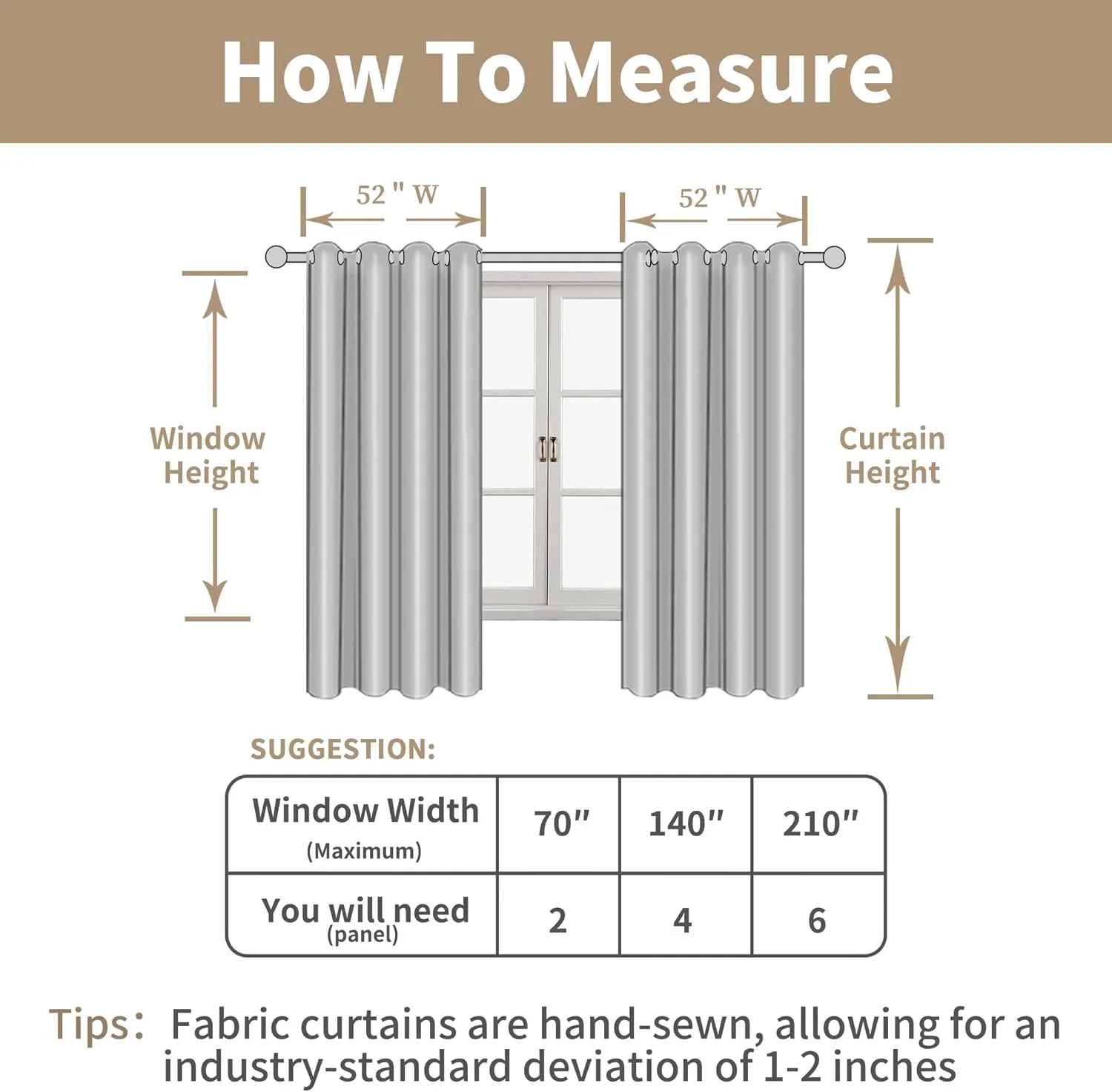 LAMIT Linen Sheer Curtains 95 inch for Living Room, Soft Thick Light Filtering Boho Window Textured Neutral Drapes with Bronze Grommet for Bedroom/Farmhouse, 2 Panels, 52 x 95 Inch, Terracotta