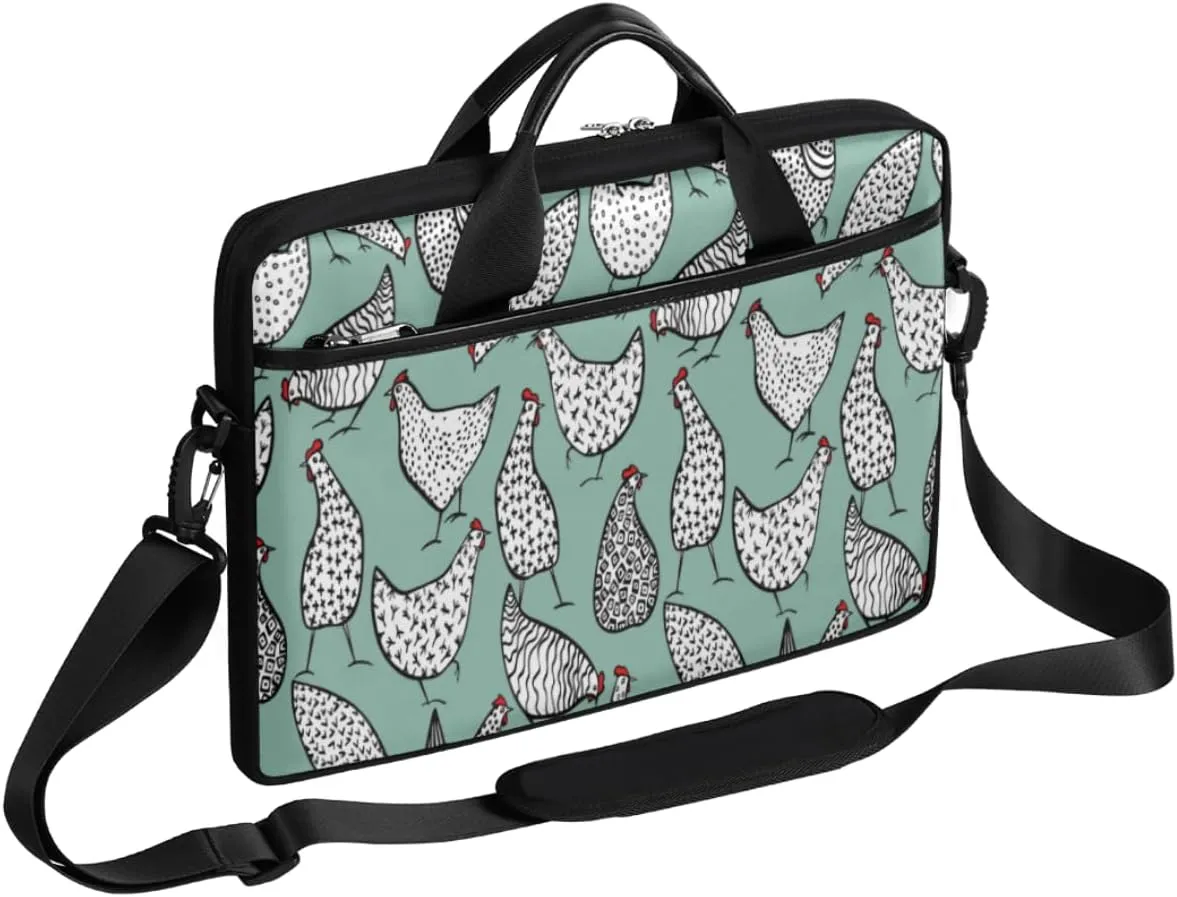 Laptop Bag Case Shoulder Messenger Carrying Bag 13 14 15 Inch Waterproof Computer Sleeve Cover