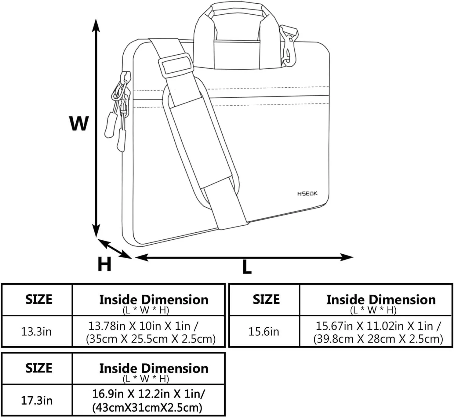 Laptop Shoulder Bag 13 13.3 14 Inch Case Compatible with MacBook Pro 14 2025-2021 M4/M3/M2/M1, Mac Air/pro 13-13.3 Inch and Most Popular 13-14 Notebooks,Spill-Resistant Briefcase, Black & Blue