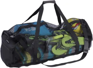 Large Beach Bag with Zipper Lightweight Beach Toy Bag Mesh Bag for Swimming Pool Sand Toys