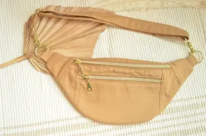 Large Fanny Pack: Chestnut