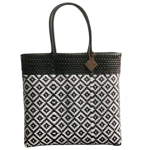 Large Tote - B   W