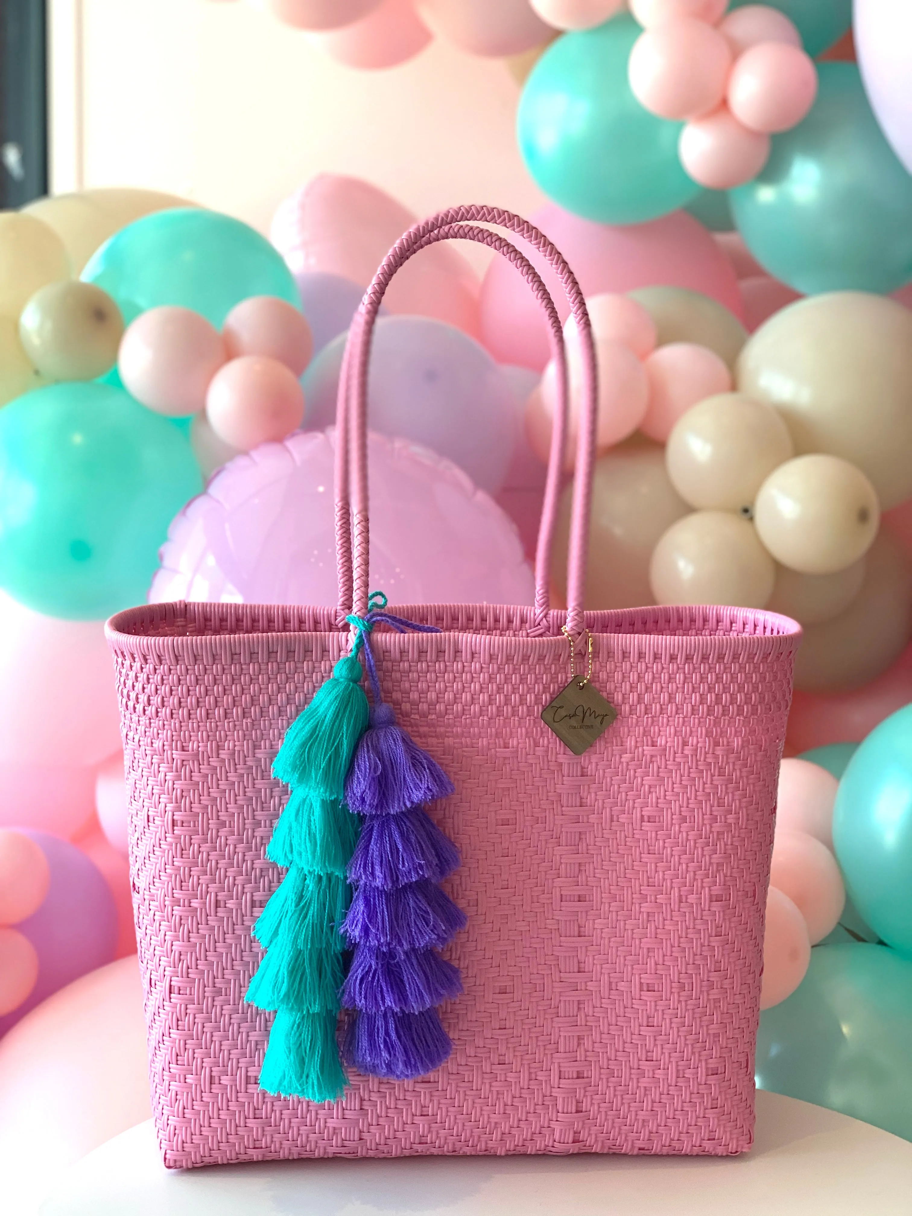 Large Tote - Barbie Pink