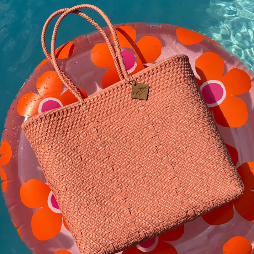 Large Tote - Peachy