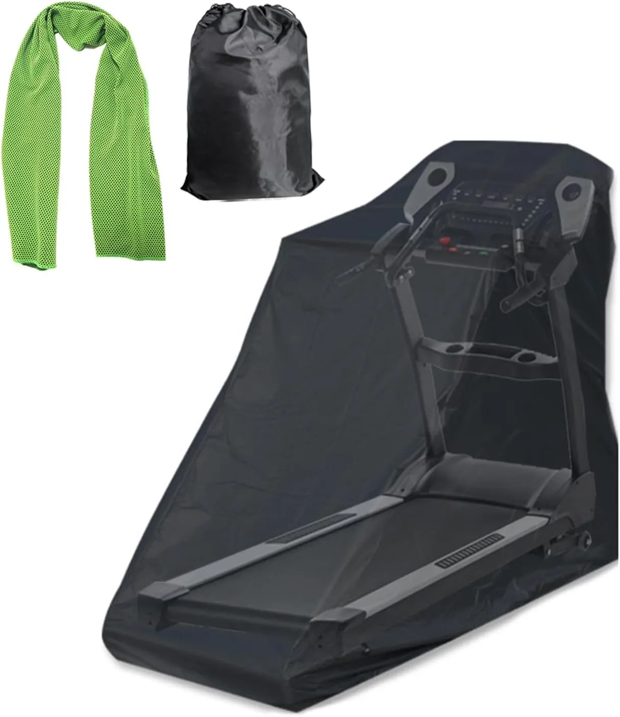 Large Treadmill Cover Waterproof Outdoor,Non-Folding Treadmill Covers,for Running Machine Cover Outdoor,Exercise Workout Equipment Protective Dustproof