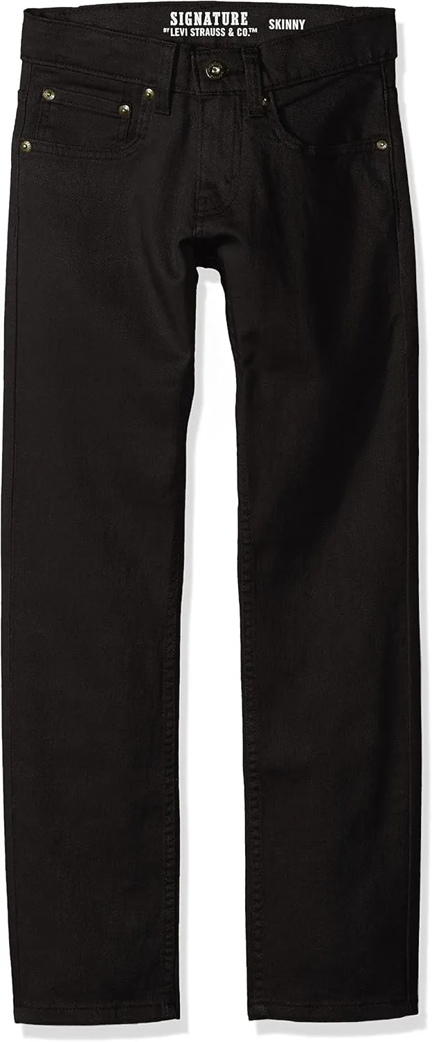 Levi Strauss Signature Gold Big Boys' Slim Straight Fit Jeans