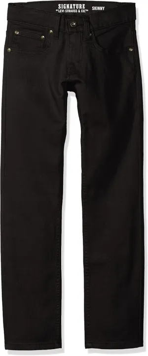 Levi Strauss Signature Gold Big Boys' Slim Straight Fit Jeans