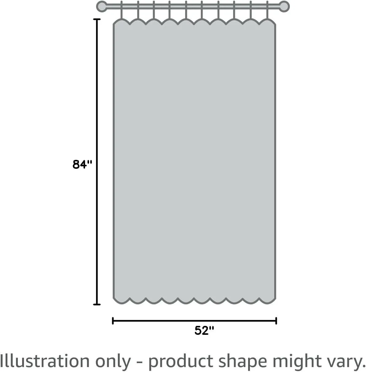 Light Grey 100% Blackout Linen Curtains,84 Inch Length 2 Panels Bedroom Curtains Blocking All Sun Light -Vintage Style Thermal Insulated Window Treatment Drapes for Living Room,W52 x L84 Inch