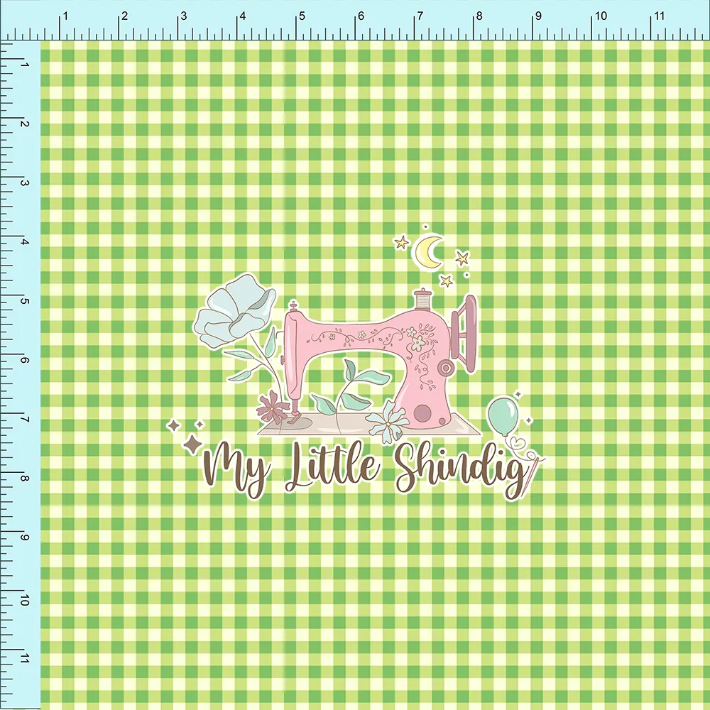 Lime Gingham (preorder)