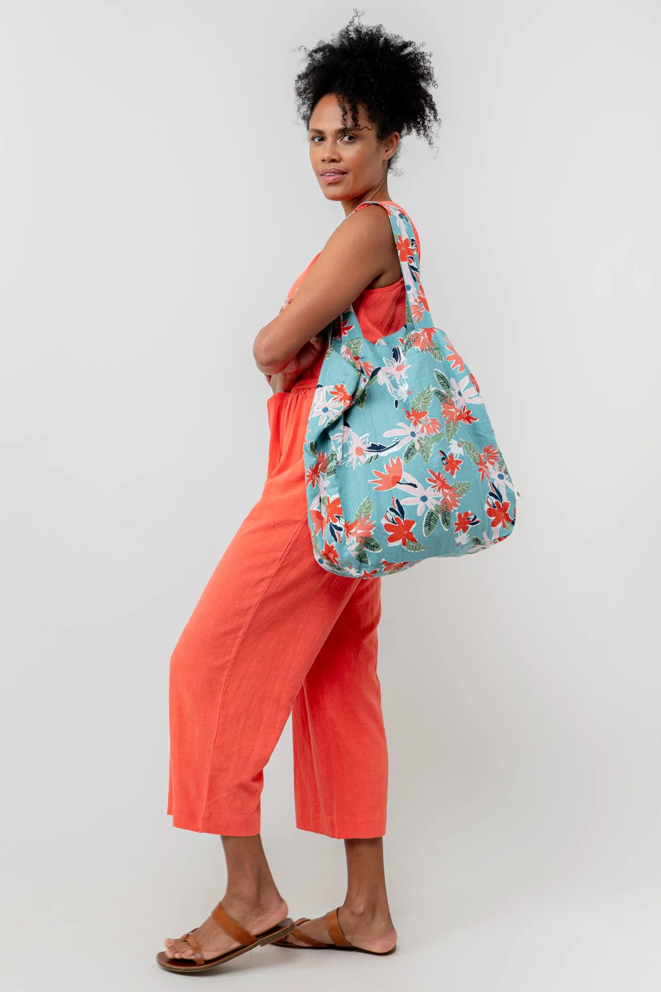 Linen Shopper Bag Serena