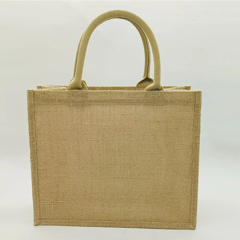 Linen Tote Bags Waterproof Daily Utility Bag(Interchangeable decorative canvas)