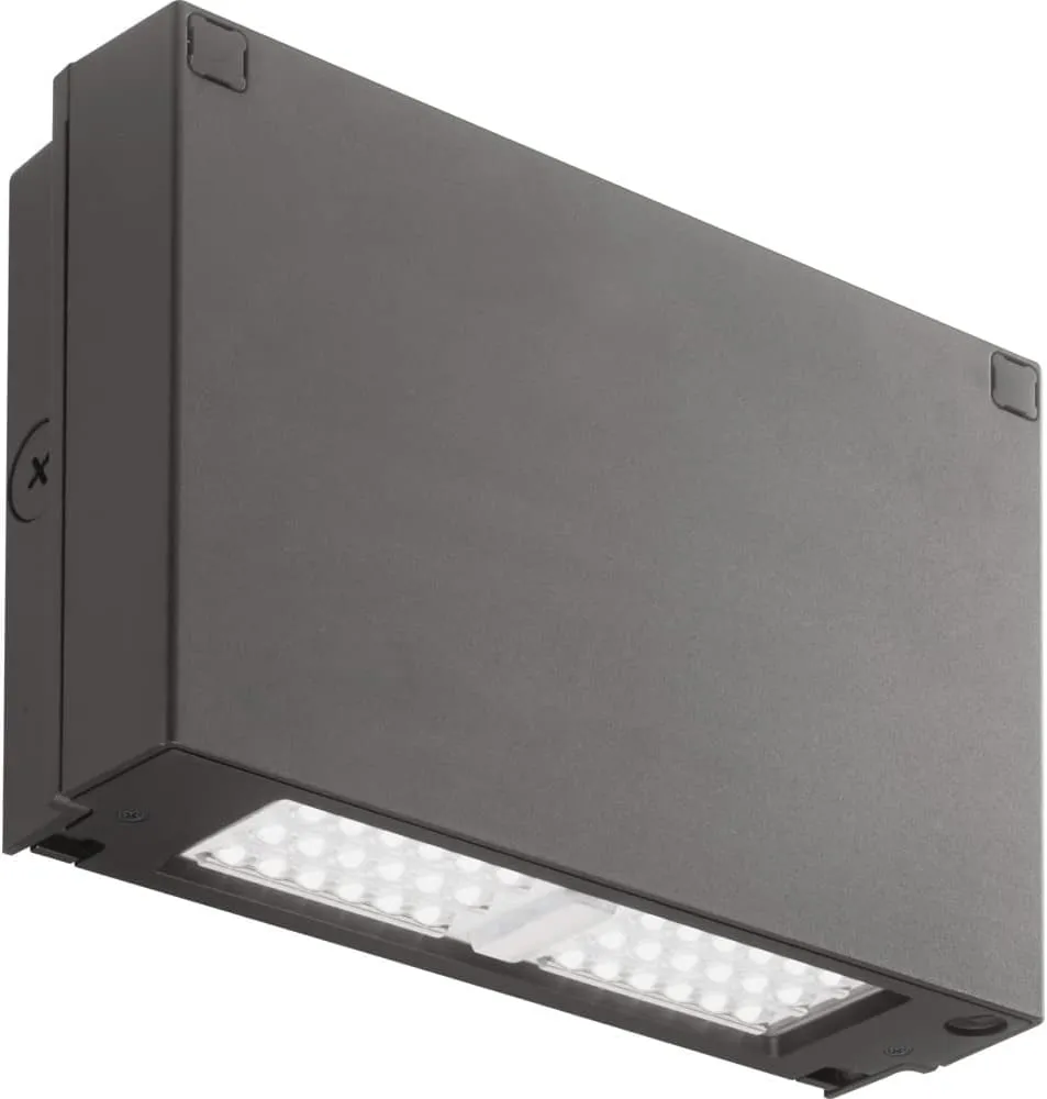 Lithonia Lighting WPX1 LED 4000K MVOLT Outdoor Architectural Wallpack, Dark Bronze