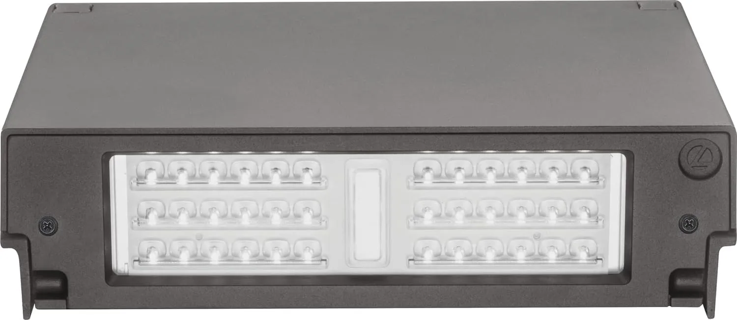 Lithonia Lighting WPX1 LED 4000K MVOLT Outdoor Architectural Wallpack, Dark Bronze