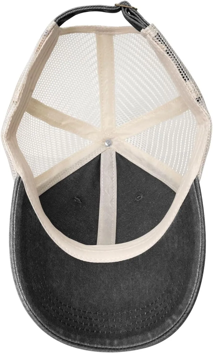 Lockheed Martin Adjustable Baseball Cap Sport Vintage Washed Mesh Baseball Cap