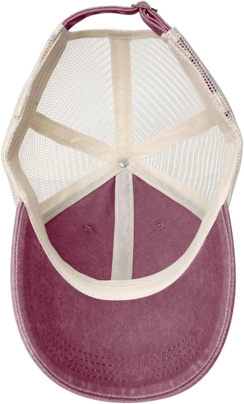 Lockheed Martin Adjustable Baseball Cap Sport Vintage Washed Mesh Baseball Cap