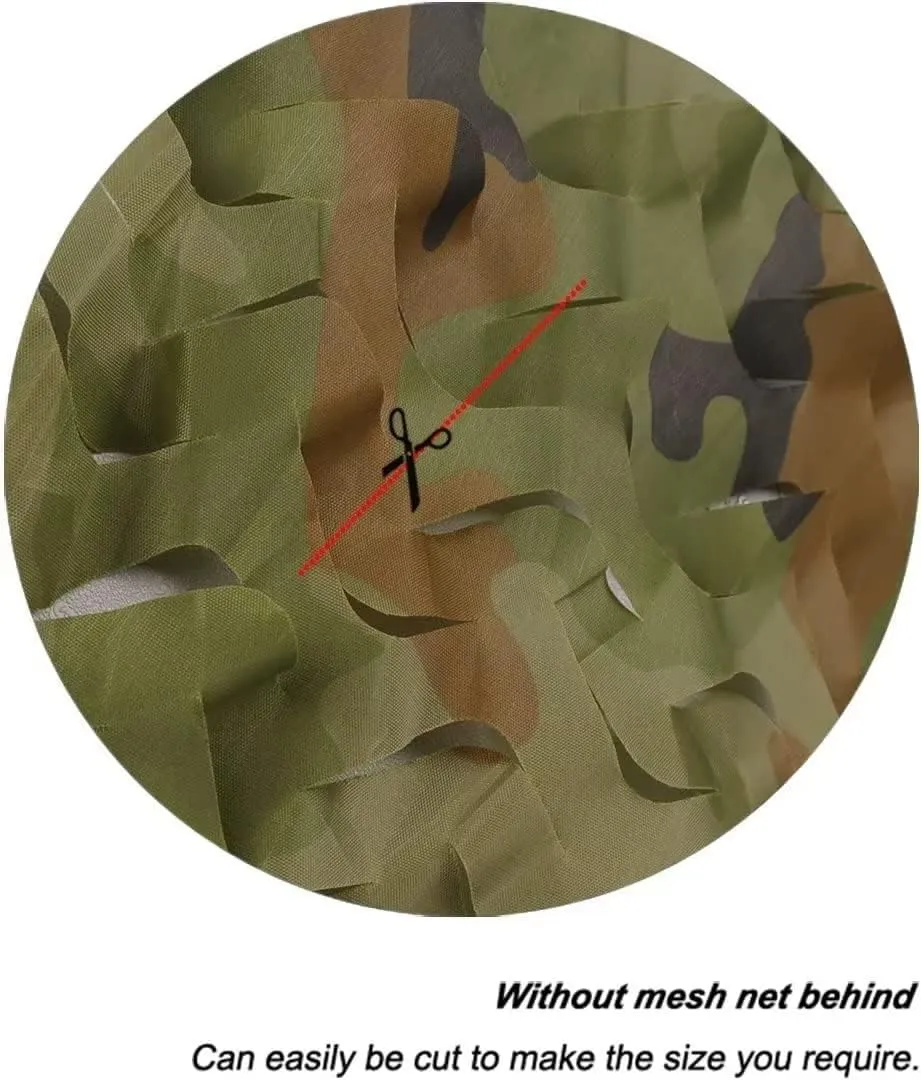 LOOGU Camo Netting, Camouflage Net Blinds Great for Sunshade Camping Shooting Hunting