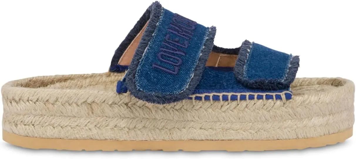 Love Moschino Women's Espadrille Mule