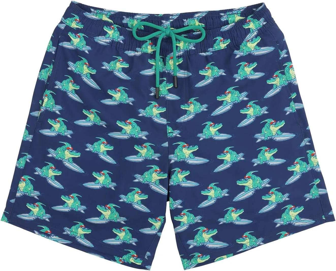 LRD Mens Swim Trunks with Compression Liner 7 inch Inseam Quick Dry Swim Shorts