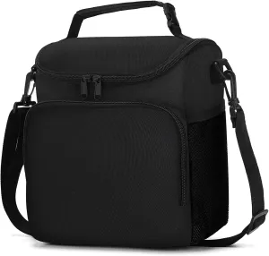 Lunch Box for Men,Insulated Lunch Bag Women with Adjustable Shoulder Strap, Cooler Bag with Drinks Holder for Adult Work Picnic Beach Workout