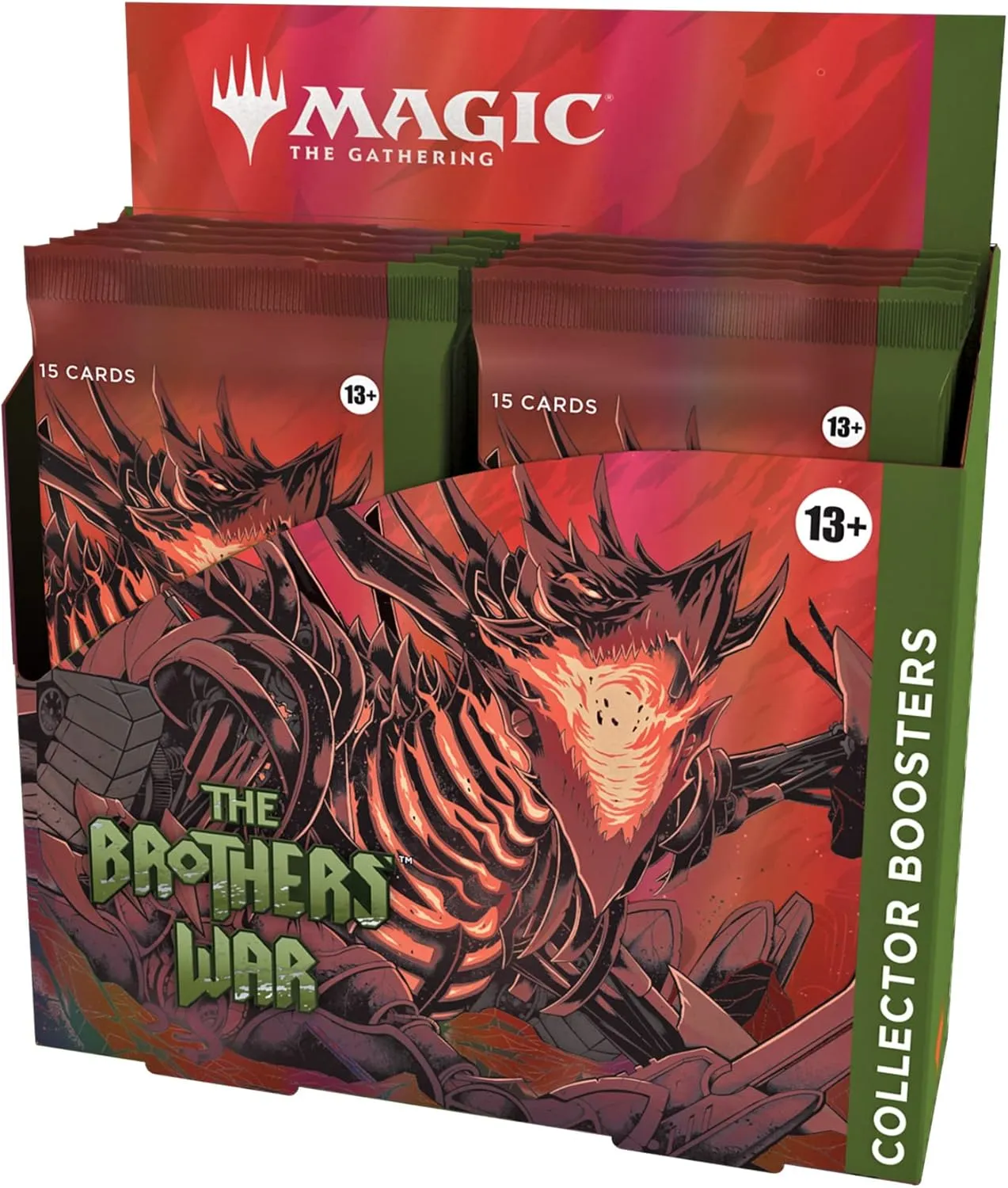 Magic The Gathering The Brothers War Collector Booster Box | 12 Packs (180 Magic Cards)