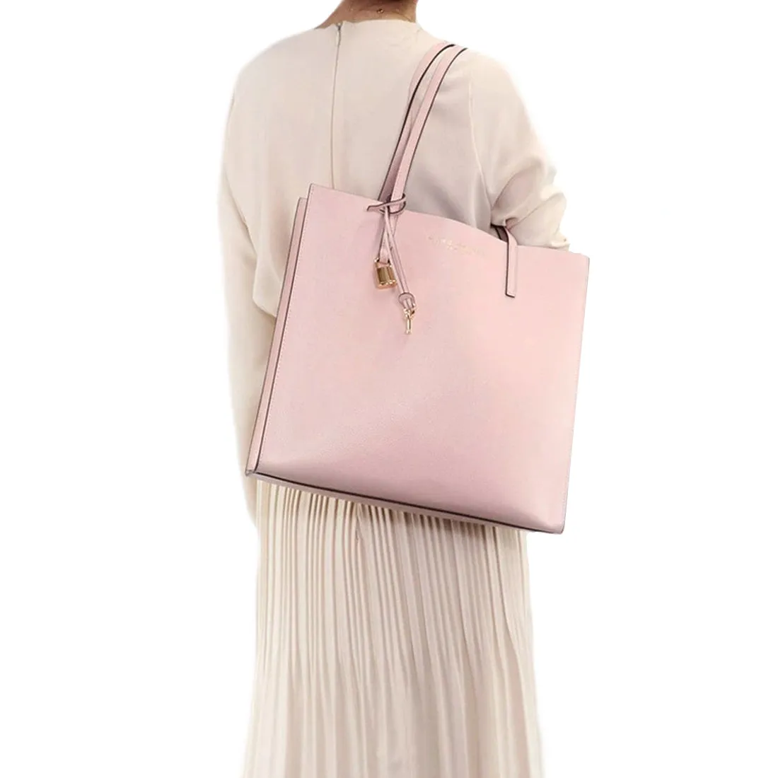 Marc Jacobs The Grind Tote Bag in Peach Whip M0015684