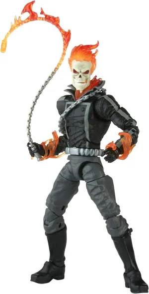Marvel Legends Series Comics 6-inch Ghost Rider Collectible Figure with 6 Accessories