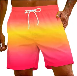 Matching Cruise Outfits for Couples Print 3D Shorts Fun Size Beach Sports Men's Pants Shorts Men Small Mens Swim