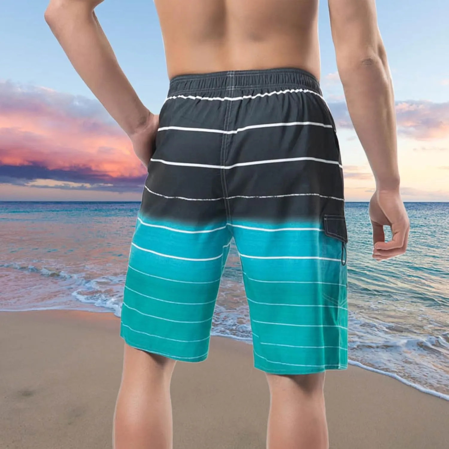 Matching Cruise Outfits for Couples Print 3D Shorts Fun Size Beach Sports Men's Pants Shorts Men Small Mens Swim