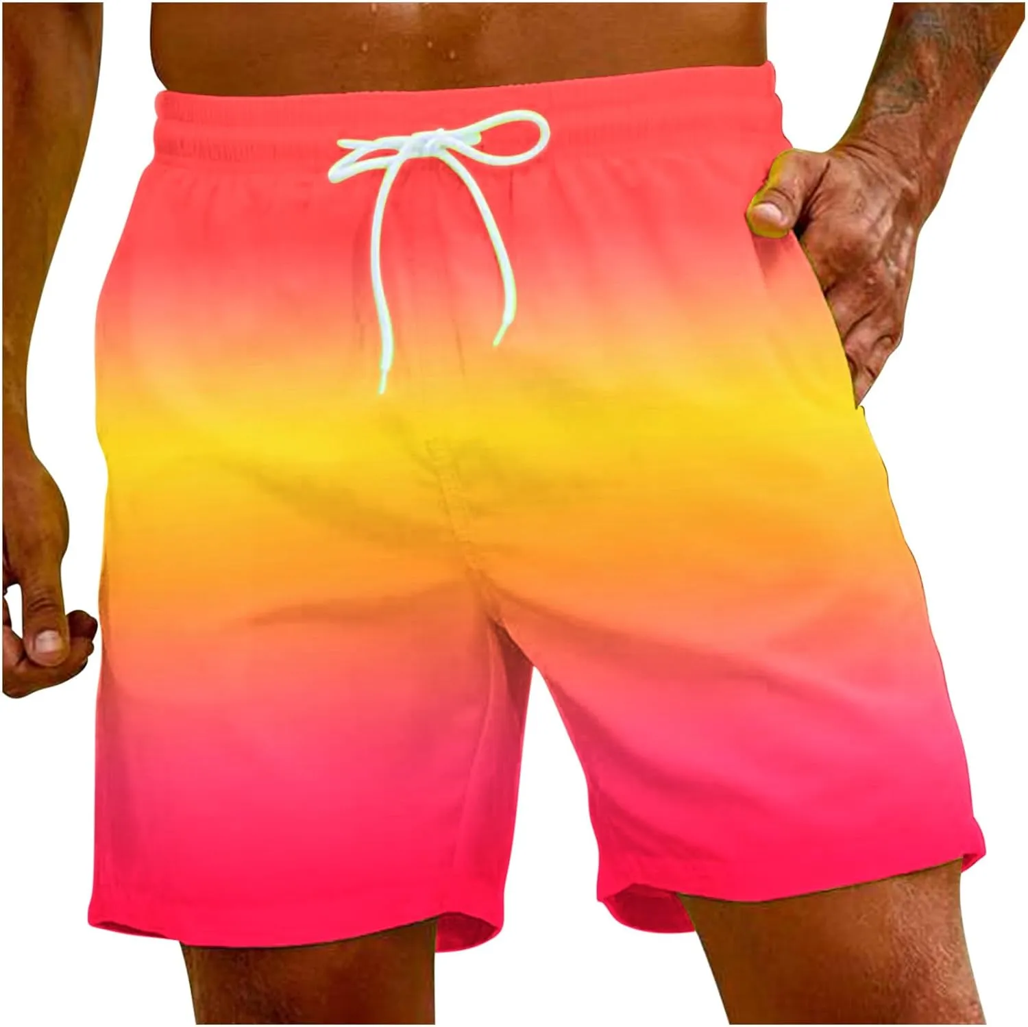Matching Cruise Outfits for Couples Print 3D Shorts Fun Size Beach Sports Men's Pants Shorts Men Small Mens Swim